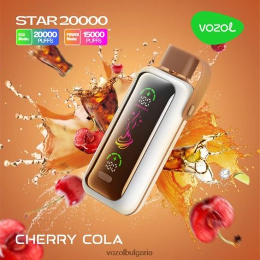 VOZOL STAR 20 000 черешова кола - HPB8BZ401 VOZOL Vape BG