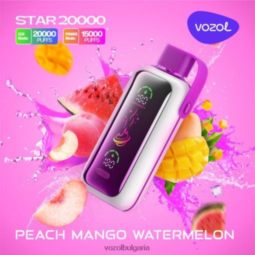 VOZOL STAR 20 000 праскова манго диня - HPB8BZ411 VOZOL Вкусы