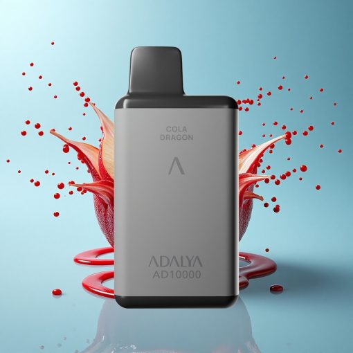 Adalya AD 10000 Puffs Берлинска Нощ - Алуминиева Тръба, Син Светлинен Ефект, 14 мл