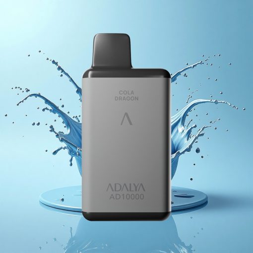 Adalya AD 10000 Puffs Синьо Ледено Космическо Сиво Аллуминиево