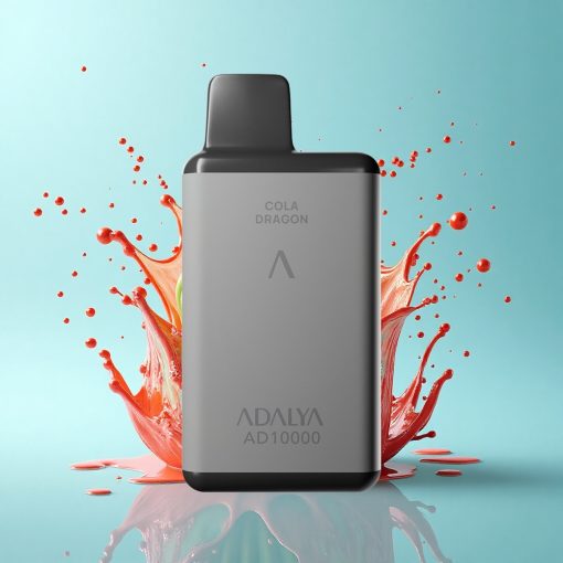 Adalya AD 10000 Puffs Кактусов Блясък с Алуминиева Тръба и Син Светлинен Ефект