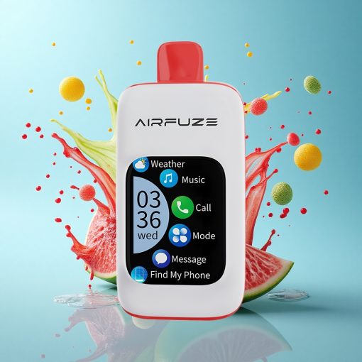 AirFuze Smart 30000 Puffs Кисел Лъскав Гумени с 5% Никотин и Type-C Зарядно