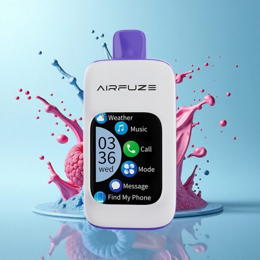 AirFuze Smart 30000 Puffs Синьо Малинов Лед 900mAh Type-C
