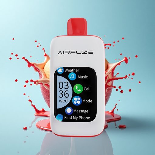 AirFuze Smart 30000 Puffs Тройна Ябълка 900mAh Type-C TFT