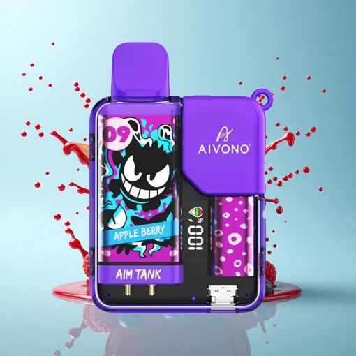 Aivono Aim Tank 9500 Puffs Ябълкова Боровинка 18мл 650мАч 1.2ом