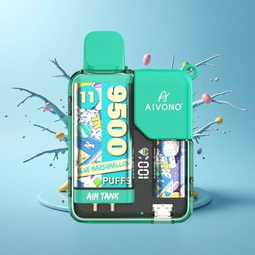 Aivono Aim Tank 9500 Puffs Син зефир с 18мл течност и 650мAh батерия