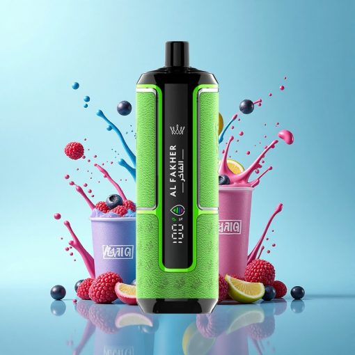 Al Fakher Crown Bar 15K Hypermax Синьо Малинова Лимонада 22мл 600мAh Type-C