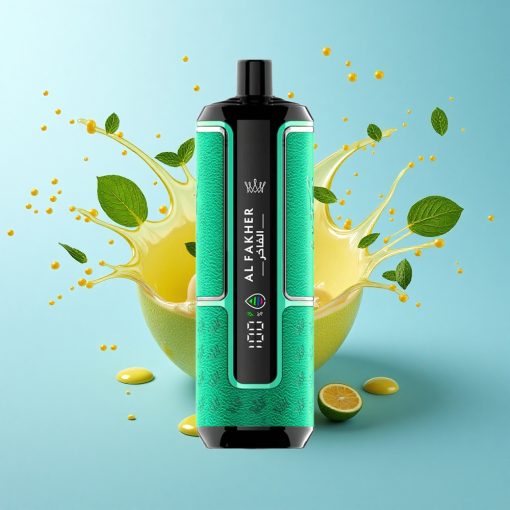 Al Fakher Crown Bar 15K Hypermax Лимонова Мента 22мл Тип-C Лека