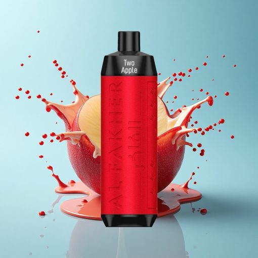 Al Fakher Crown Bar 8000 Crystal Две Ябълки 18мл 600мАч Тип-C