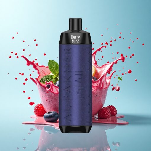 Al Fakher Crown Bar 8000 Crystal Ягодова мента с 18мл течност и 600mAh батерия