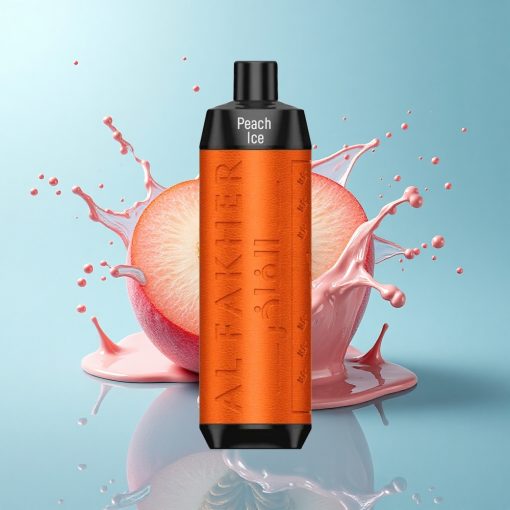 Al Fakher Crown Bar 8000 Crystal Праскова Лед USB-C 18ml