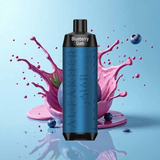 Al Fakher Crown Bar 8000 Crystal Боровинкова дъвка с USB-C зареждане и 5mg никотин