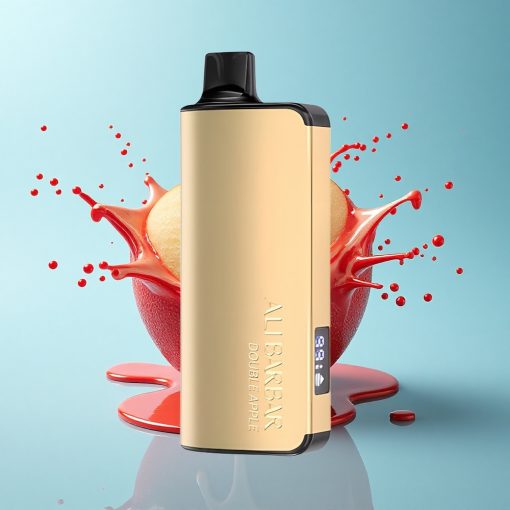 Alibarbar Ingot 9000 Puffs Двойна Ябълка 22ml 2350mAh LED