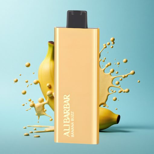 Alibarbar Pandora 7000 Puffs Бананова Бъркотия 17 мл 1.0 Ом