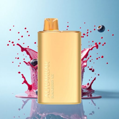 Alibarbar Rich 8000 Puffs Боровинков Леден 20мл 2000мАч