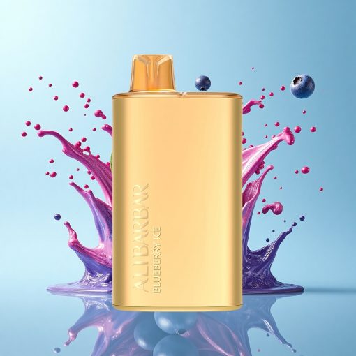 Alibarbar Rich 8000 Puffs Боровинков Лед 20мл 2000mAh