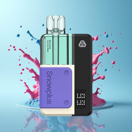 Snowplus Swift 5000 Puffs Синьо Раж Гумени Мечета 1000 mAh Dual Mesh