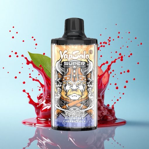 Vapsolo Super 15000 Puffs Черешова Кола Супер 40 мл 850 мАч