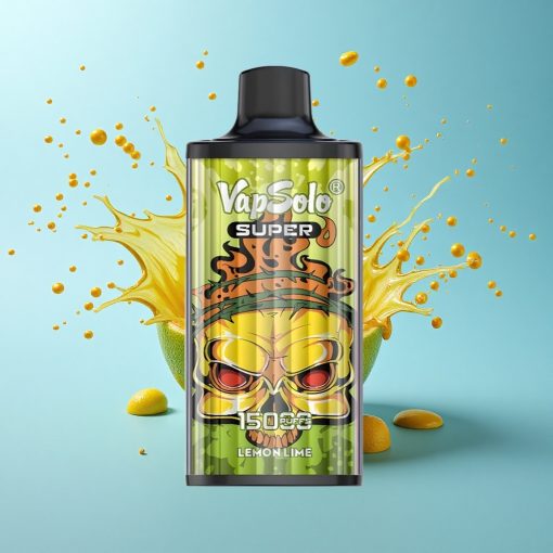 Vapsolo Super 15000 Puffs Лима Лимон Тип-С 40мл Меш