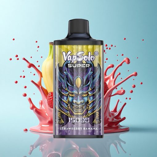 Vapsolo Super 15000 Puffs Ягода Банан Мрежа 850мАч Тип-C
