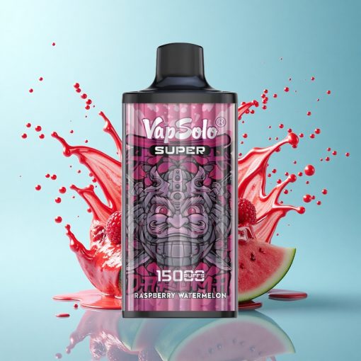 Vapsolo Super 15000 Puffs Малинова Диня Тип-C 850мAh Мрежа