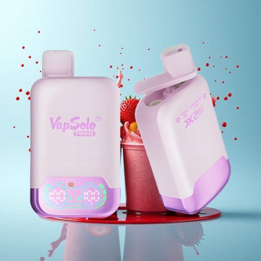 Vapsolo Twins 20000 Puffs Гроздов лед & Ягодов киви 40 мл Тип-C