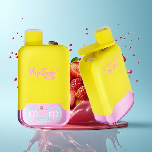 Vapsolo Twins 20000 Puffs Ягода Банан & Газирана Череша 40 мл Dual Tank Type-C