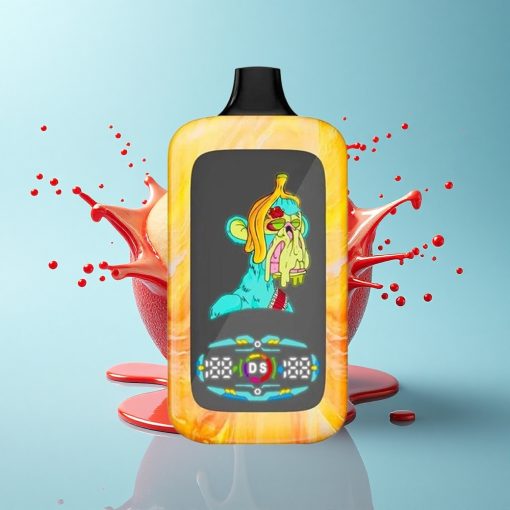 Fumot Digital Monkey 20000/40000 Puffs Двойна Ябълка с Двоен Двигател и Тип-C