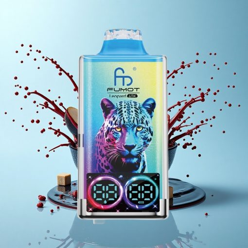 Fumot Leopard 40K Puffs Черен Дракон Лед 5% Dual Mesh 700mAh