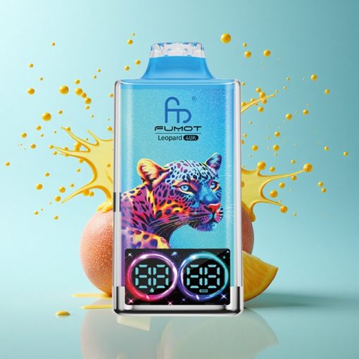 Fumot Leopard 40K Puffs Слънчев Манго Ананас с 5% Никотин и Dual Mesh