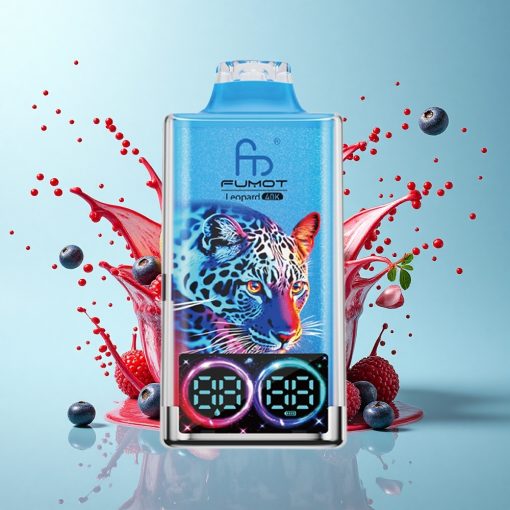 Fumot Leopard 40K Puffs Смесени Горски Плодове 5% Никотин Dual Mesh Type-C