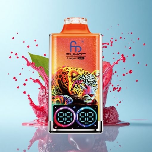 Fumot Leopard 40K Puffs Черешов Лед 5% Dual Mesh Type-C