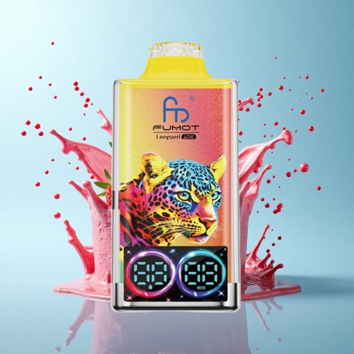 Fumot Leopard 40K Puffs Ягодов Лед с 5% Никотин и Двойна Мрежа