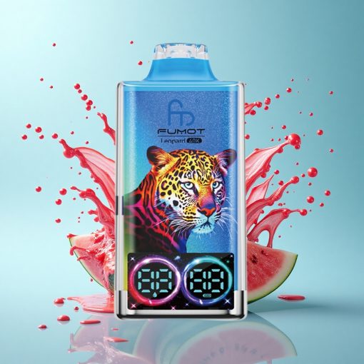 Fumot Leopard 40K Puffs Диня Двойна Мрежа 5% Никотин Батърбъл