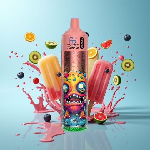 Fumot Randm Tornado 30000 Puffs Ледени сладкиши с 30 мл течност и 1.0 Ohm мрежово намоткане