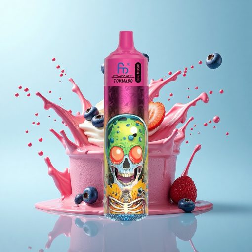 Fumot Randm Tornado 30000 Puffs Боровинка Ягода Малина Сладолед с 30mL и 5% никотин