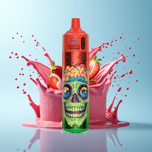 Fumot Randm Tornado 30000 Puffs Ягодов лед с мрежов намотка и 30mL