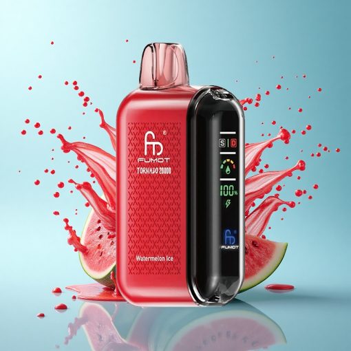 Fumot Tornado 20000 Puffs Динена Ледена Батерия 850мАч Dual Mesh