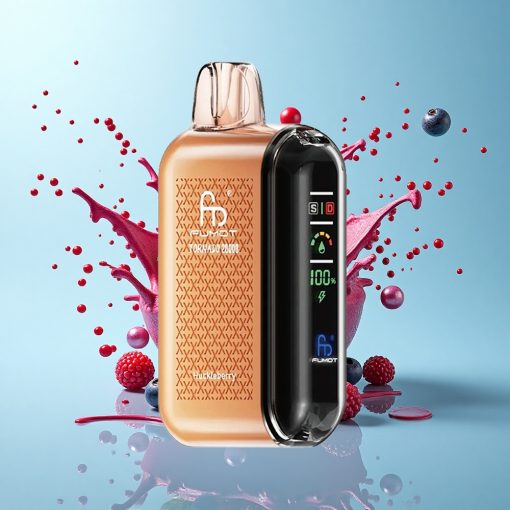 Fumot Tornado 20000 Puffs Гроздова Крушка Dual Mesh Coil Smart Display