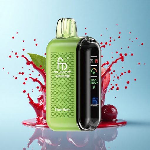 Fumot Tornado 20000 Puffs Черешова Ягода с Двойна Мрежа и Управление на Въздушен Поток