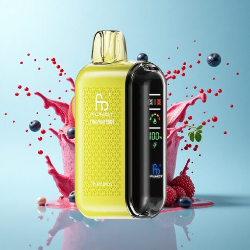 Fumot Tornado 20000 Puffs Смесени Ягоди с Двойна Мрежа и Умен Дисплей