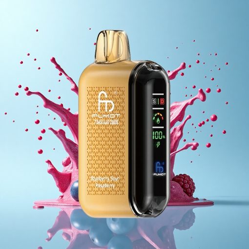 Fumot Tornado 20000 Puffs Кисла малина с боровинки и двойна мрежова намотка