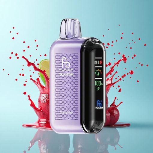 Fumot Tornado 20000 Puffs Черешов Лайм с Двойна Мрежа и Интелигентен Дисплей