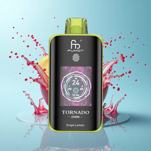 Fumot Tornado 25000 Puffs Гроздов Лимон 700mAh 20ml Type-C