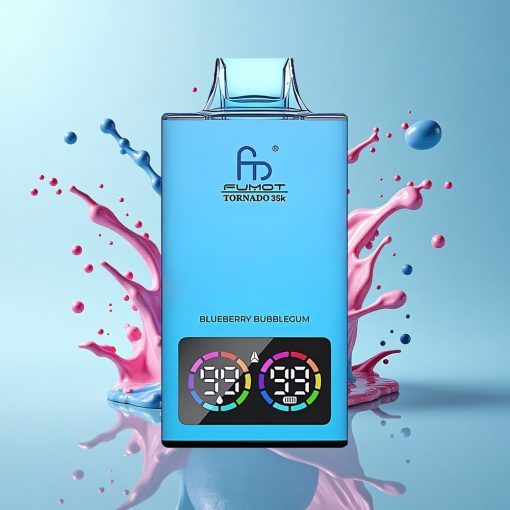 Fumot Tornado 35000 Puffs Боровинков Двойна Мрежа RGB