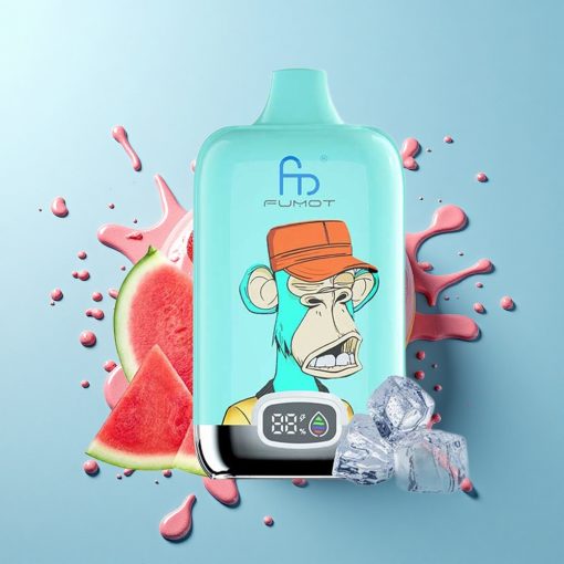 Fumot Tornado Digital Box 12000 Puffs Ягода Поничка Мрежа Батерия Тип-C