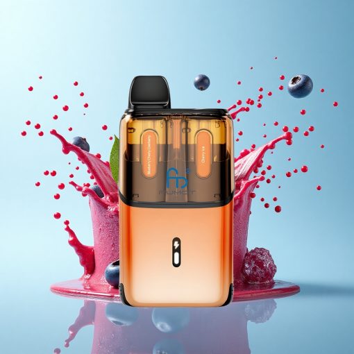 Fumot Ultra T32000 Puffs Черена Ледена Ягода с 24мл и Бързо Зареждане