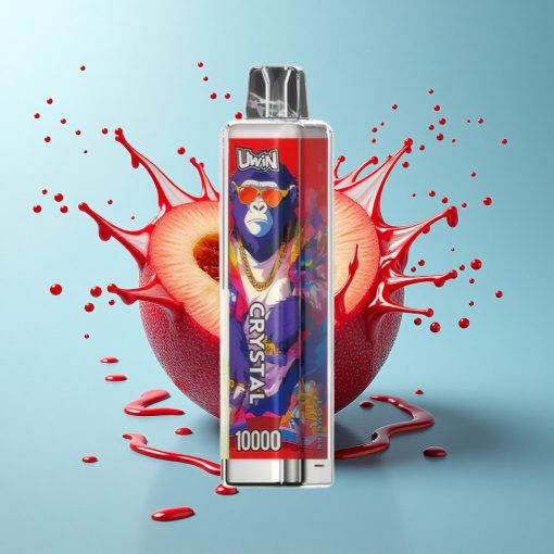 Uwin Crystal 10000 Puffs Любов 66 RGB Мрежов Coil 18мл