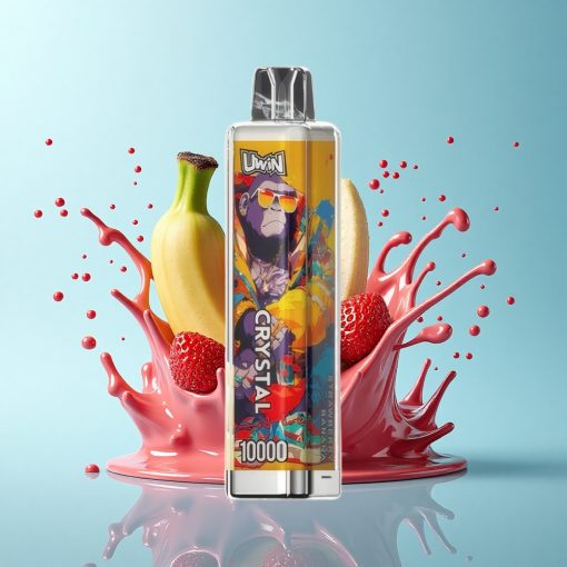 Uwin Crystal 10000 Puffs Ягода Банан RGB 10K