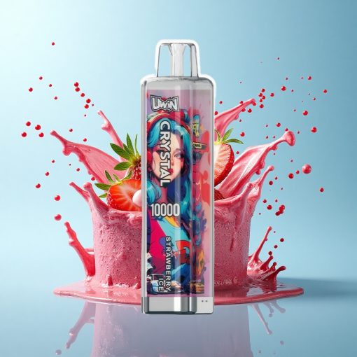 Uwin Crystal 10000 Puffs Ягодов Лед RGB 18ml 650mAh